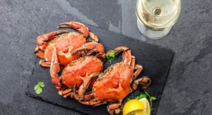 best wine with crab